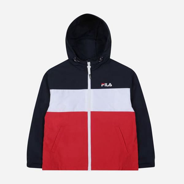 Fila Bunda Detske Námornícka Modrá - Biella Windbreaker Vypredaj - Slovakia 61382-OPNJ